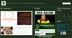 Desktop Screenshot of greensboroughfc.com.au